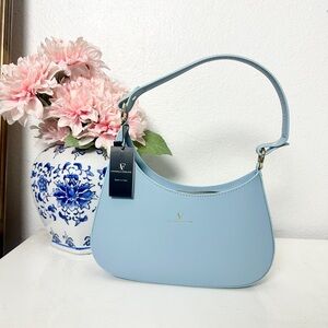 Italian Light Blue Handbag